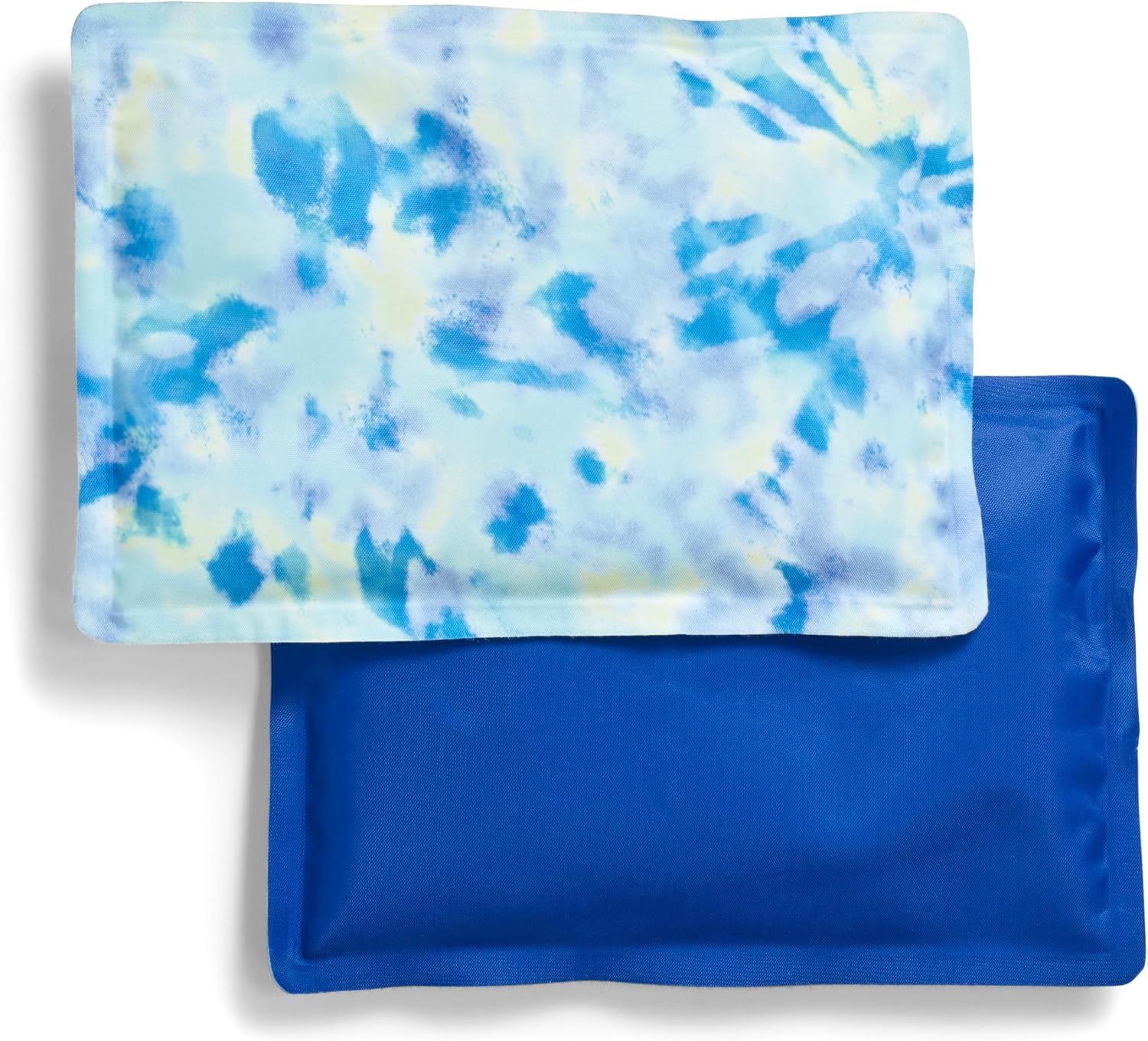 Cool Coolers by Fit & Fresh Soft Ice Packs for Lunch Bags & Coolers, 2pk Aqua Tie Dye (2 Pack)