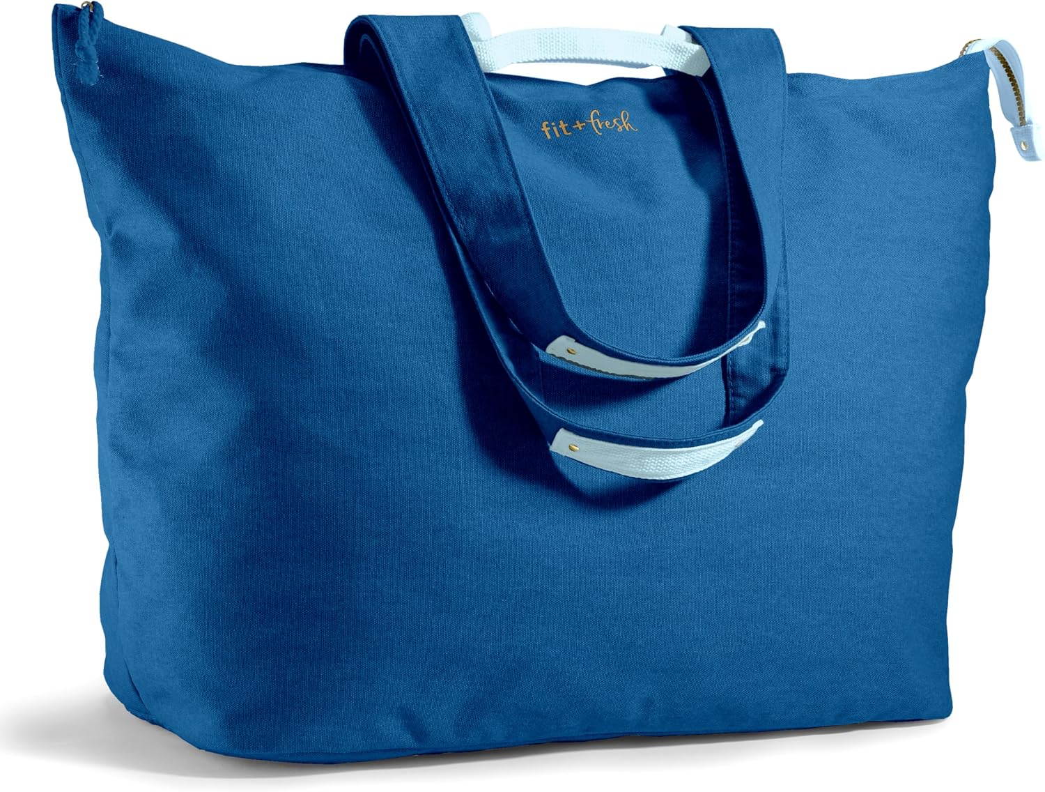 Fit & Fresh All The Things XL Tote Bag for Women, Beach Bag & Weekender Cobalt