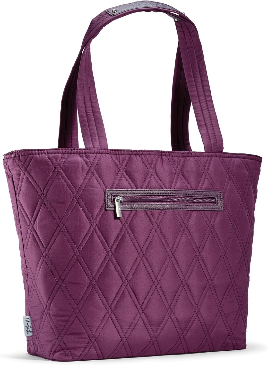 Fit & Fresh 2-in-1 Insulated Lunch & Travel Tote Plum